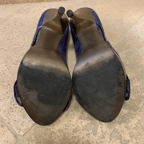 Carlos Santana blue high heels - Picture 3 of 3